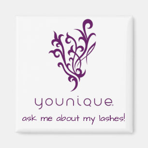 Ask me about my lashes magnet