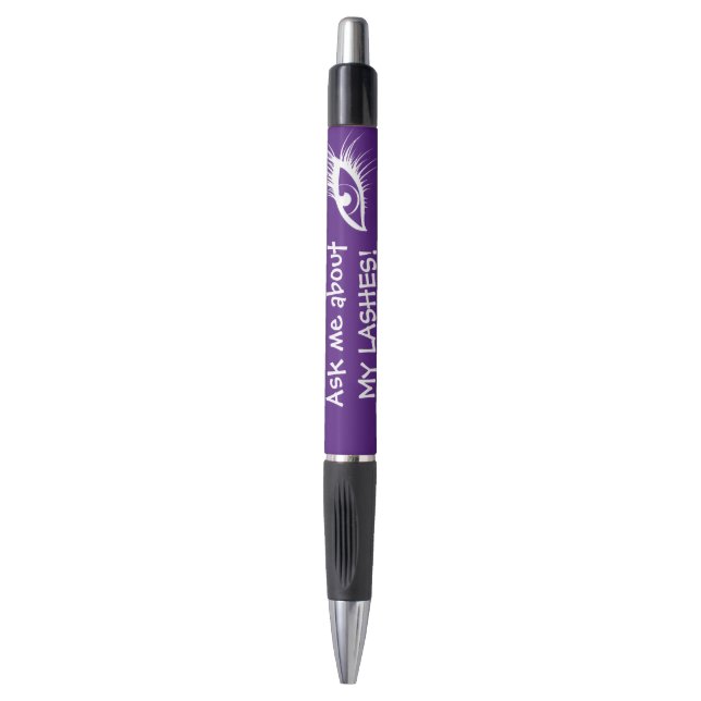 Ask me about my lashes pen (Front Vertical)