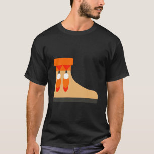 Ask Me About My Moccasins Moccasin Shoe Soft Leath T-Shirt