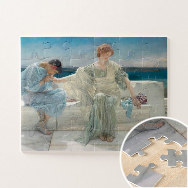 Ask me no more, Lawrence Alma-Tadema Jigsaw Puzzle (Creator Uploaded)