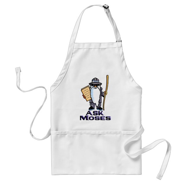 Ask Moses Standard Apron (Front)