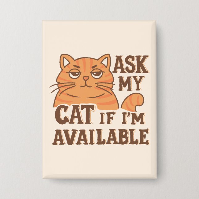 Ask my cat if i'm available (Front)