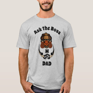 Ask the Boss Funny Tortoise Chilling T-Shirt