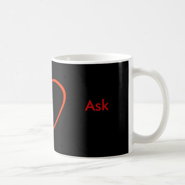 Ask - ! UCreate Ask jGibney Zazzle Coffee Mug (Right)