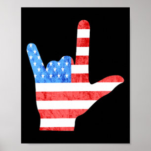 Asl 4th July American Sign Languages Deaf Awarenes