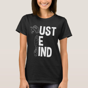Asl Alphabet American Sing Language Asl Teacher Ju T-Shirt