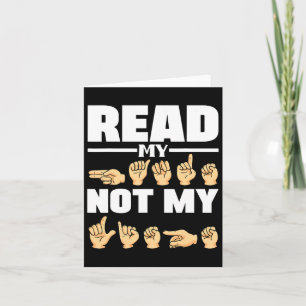 Asl Alphabet American Sing Language Asl Teacher Qu Card