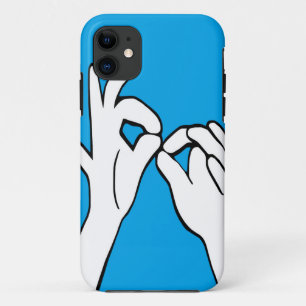 ASL American Sign Language INTERPRET iPhone 11 Case