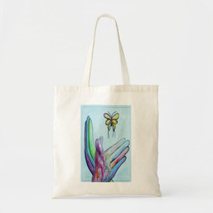 ASL Butterfly Tote Bag
