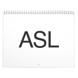 Asl Calendar