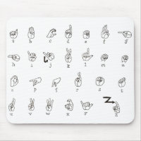 ASL Chart Mousepad