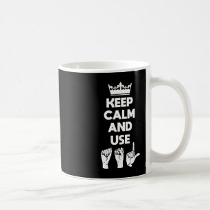 ASL Deaf Awareness and Sign Language 1 Coffee Mug