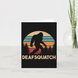 Asl Deaf Awareness Hearing Loss Sign Language And  Card