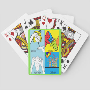 ASL Four Steps to Success Playing Cards