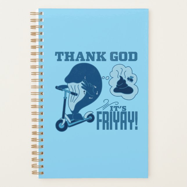 ASL Friday Design - Thank God It’s Friyay!  Planner (Front)