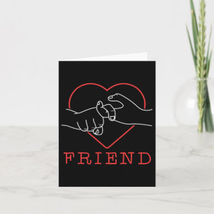 Asl Friend Cute Language Pride Deaf Awareness 1  Card