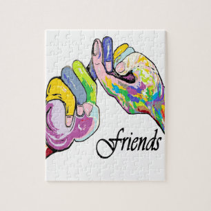 ASL Friends Jigsaw Puzzle