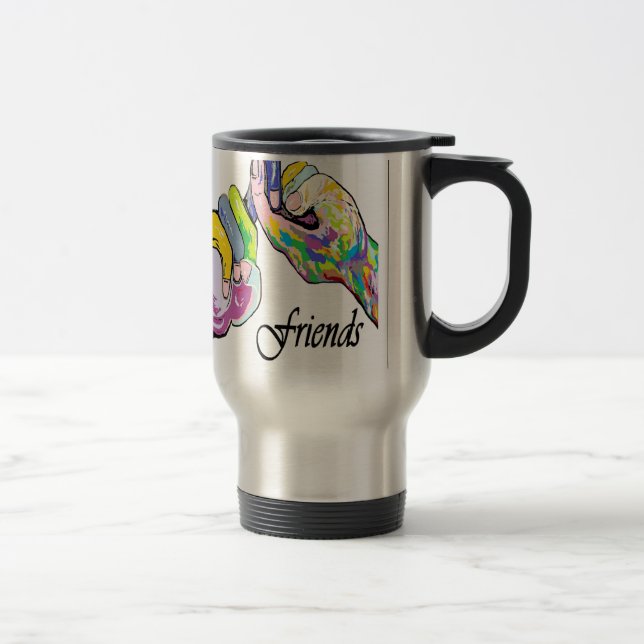 ASL Friends Travel Mug (Right)