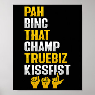 Asl Hand Gesture Deaf Hearing Loss Awareness 8  Poster