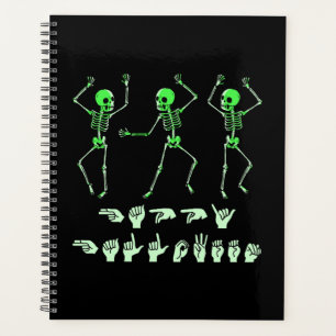 ASL Happy Halloween I - Cute Spooky Season Planner