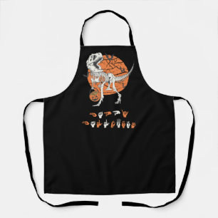 ASL Happy Halloween III - Cute Spooky Season Apron