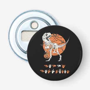 ASL Happy Halloween III - Cute Spooky Season Bottle Opener