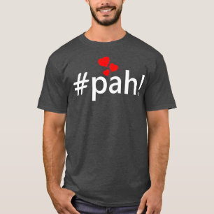 ASL Hashtag Pah Hearts American Sign Language Desi T-Shirt