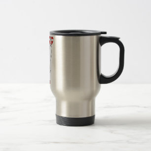 ASL I Love YOU Sign LAB (LABORATORY) Travel Mug