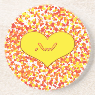 ASL-I Love You with Heart by Shirley Taylor Coaster
