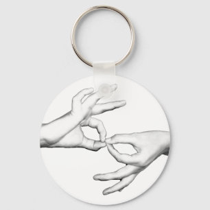 ASL Interpreter Key Ring