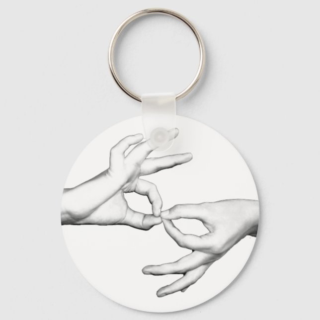 ASL Interpreter Key Ring (Front)