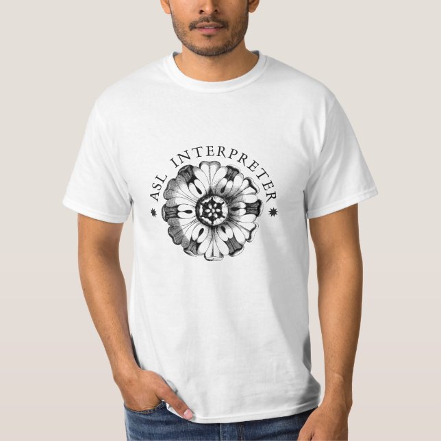 ASL Interpreter T-Shirt (Front)
