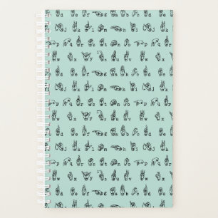 ASL Jade // American Sign Language Alphabet Planner