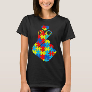 ASL Korean Love Sign Language Autism Awareness Sup T-Shirt