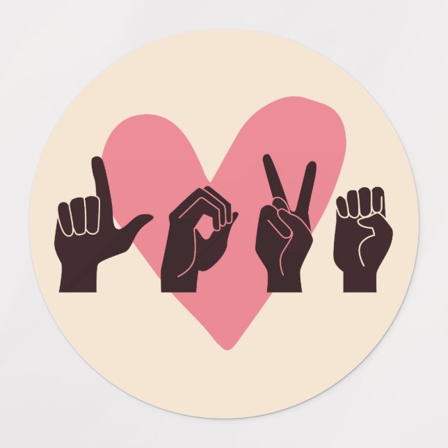 ASL Love IV - Valentine's Day (Design 1)