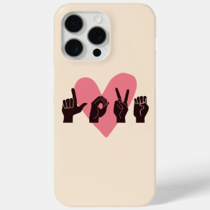ASL Love IV - Valentine's Day iPhone 15 Pro Max Case