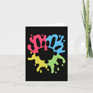 ASL Love Sign Non-verbal Autism Support Awareness  Card