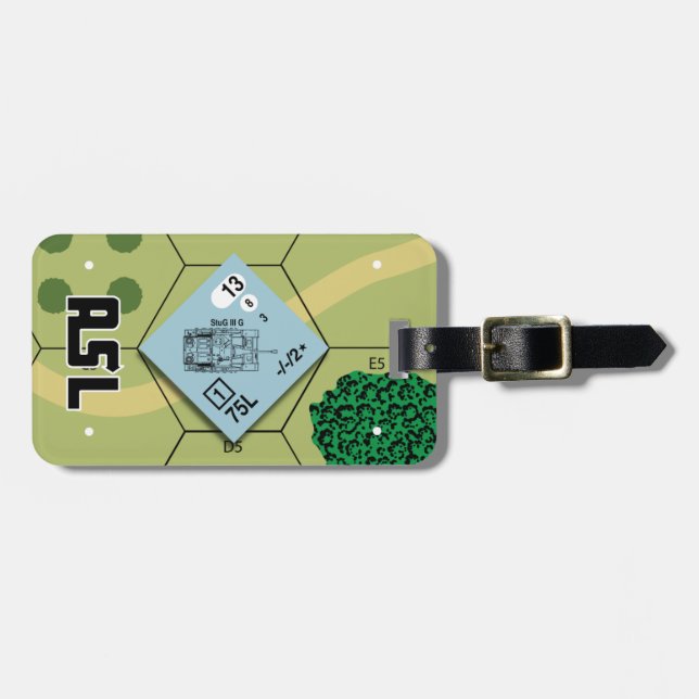 ASL StuG III G Luggage Tag (Front Horizontal)