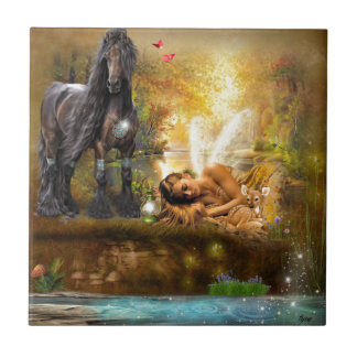 Asleep To Dream Fairy Tile