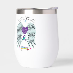 ASLSEO - Water Bottle 2 designs Gold and Blue