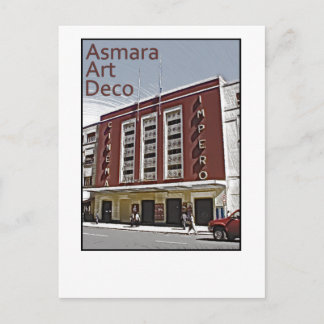 Asmara Art Deco - Cinema Impero Postcard