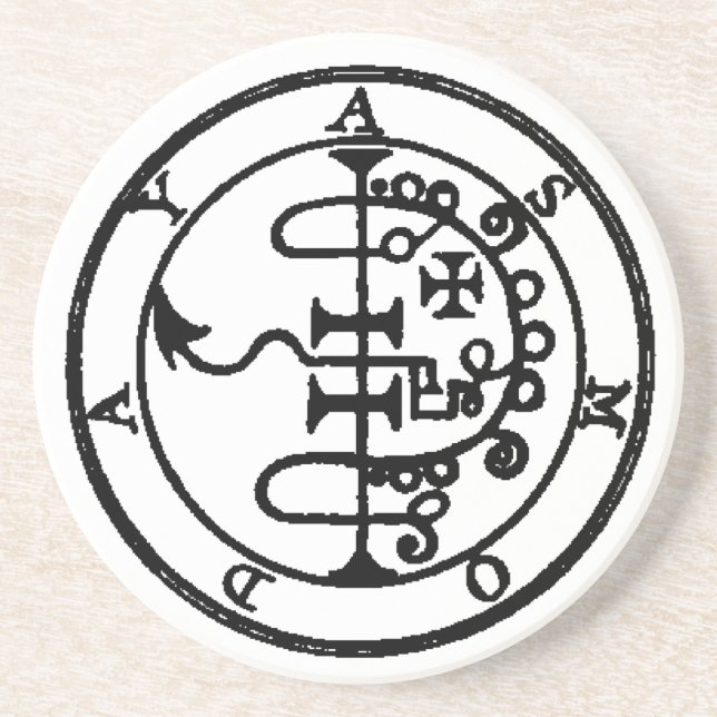 Asmoday Offering Plate Coaster (Front)