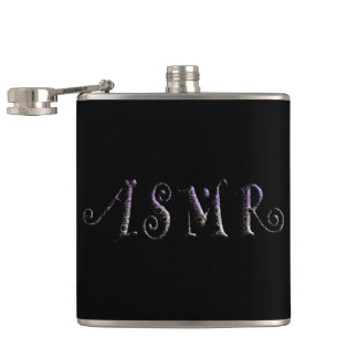 ASMR 3D Text Hip Flask