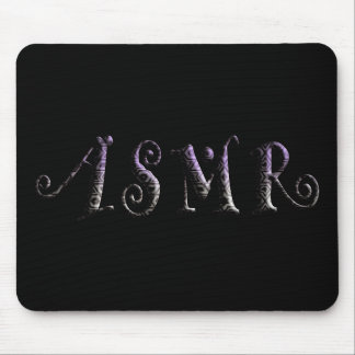 ASMR 3D Text Mouse Pad