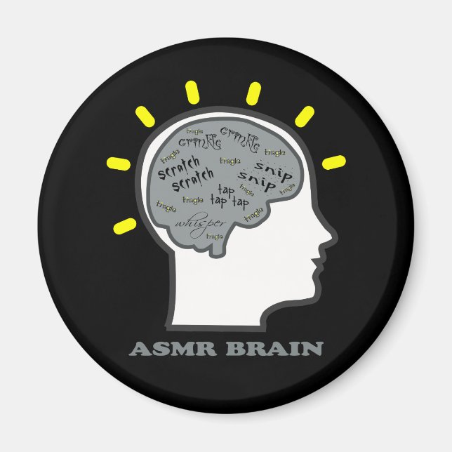 ASMR Brain Magnet (Front)