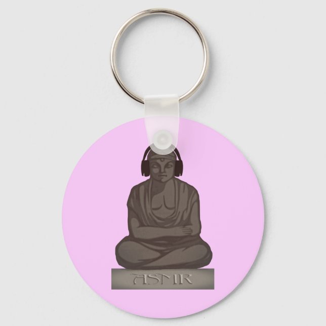 ASMR Buddha Key Ring (Front)