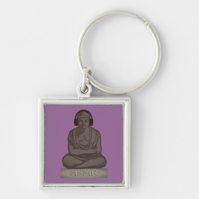 ASMR Buddha Key Ring (Front)