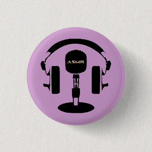 ASMR Logo 3 Cm Round Badge