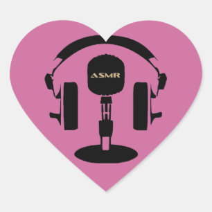 ASMR Logo Heart Sticker