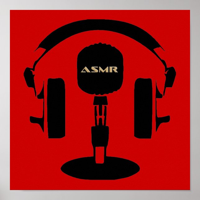 ASMR Logo Poster (Front)